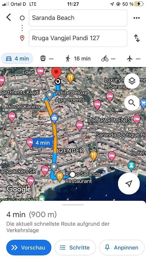 Stefan Vasili Apartment Sarande